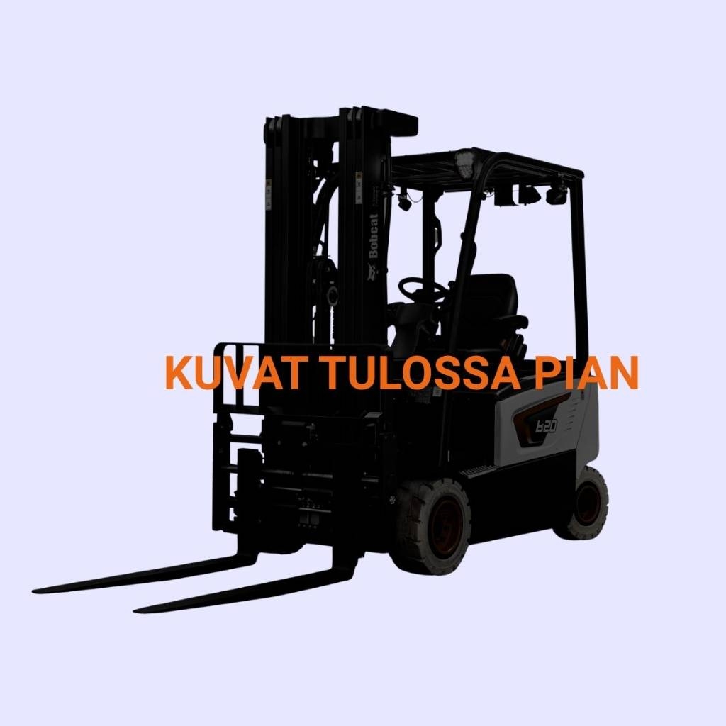 Myydään Bobcat B 35 NS Li-ion sähkötrukki
