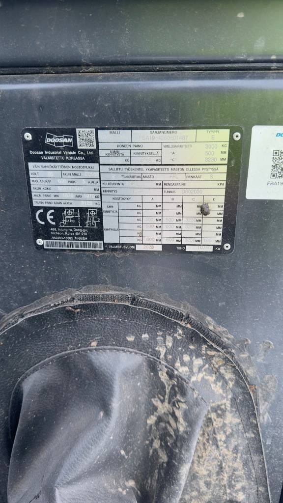 Doosan B30X-7 Plus Sähkötrukki - Image 10
