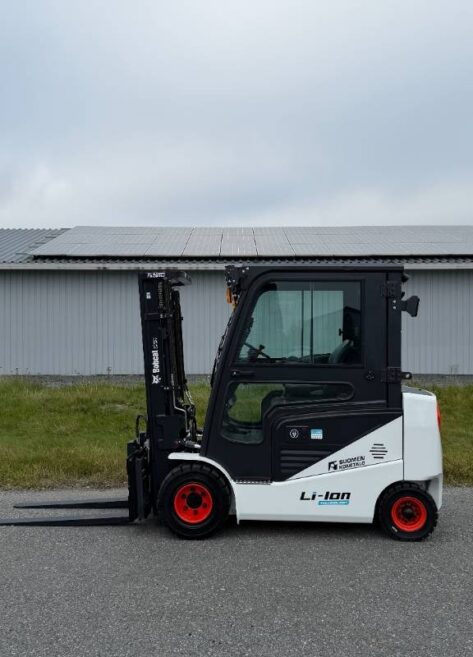 Myydään Bobcat B35NS Li-ion sähkötrukki