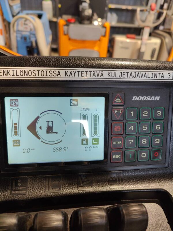 Doosan BR16JW-7 PLUS (vain 558 h) työntömastotrukki - Image 13