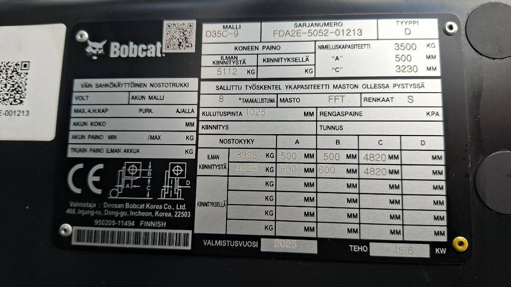 Bobcat D35C-9 Dieseltrukki VARATTU - Image 13