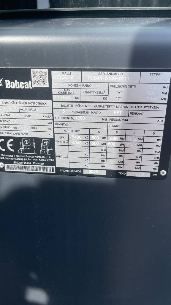 Bobcat D55SC-9 Dieseltrukki - Image 22