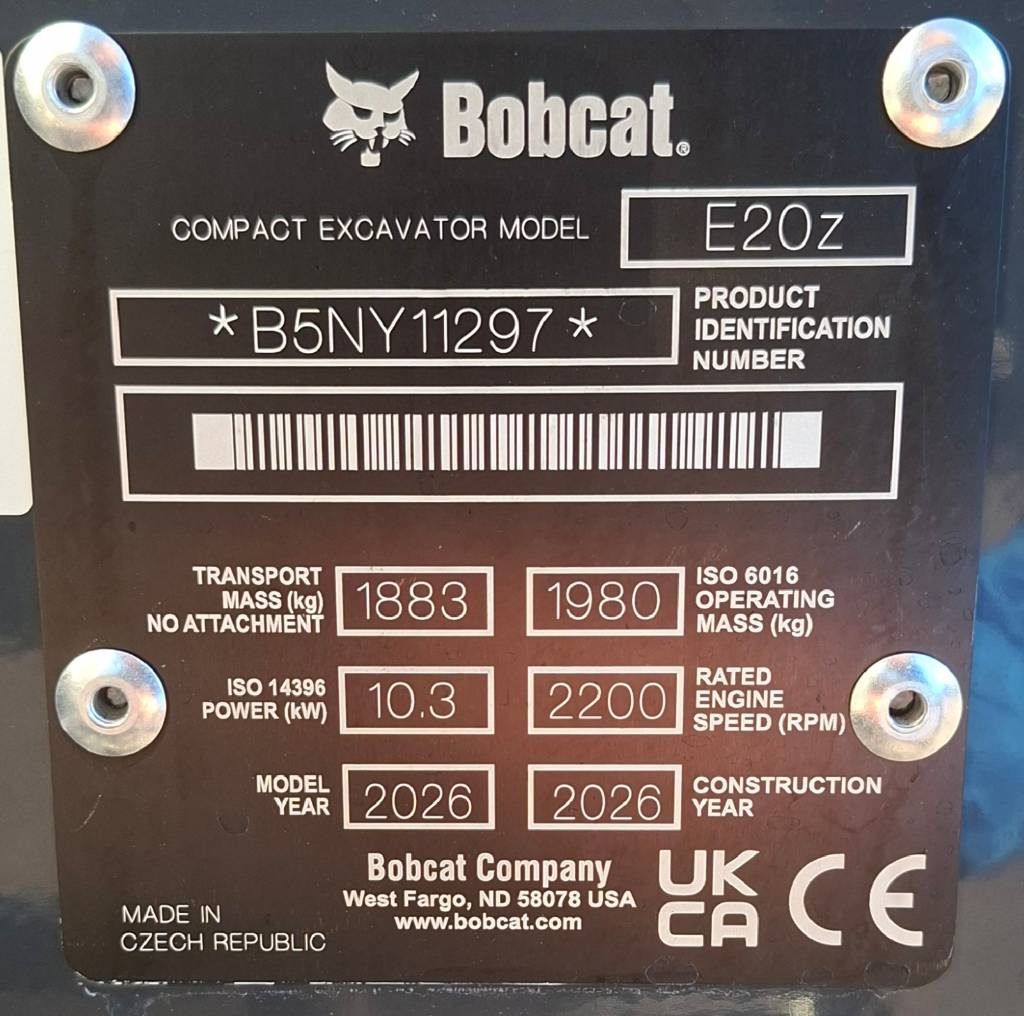 Bobcat E20z minikaivinkone - Image 21