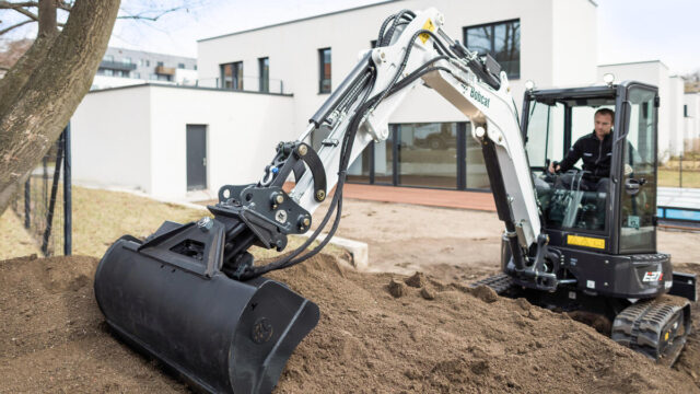 Bobcat minikaivuri
