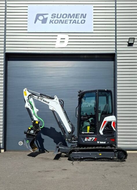 Myydään Bobcat E27z Pyörittäjällä