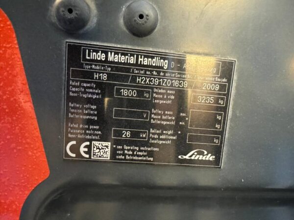 Linde H18 Dieseltrukki - Image 5