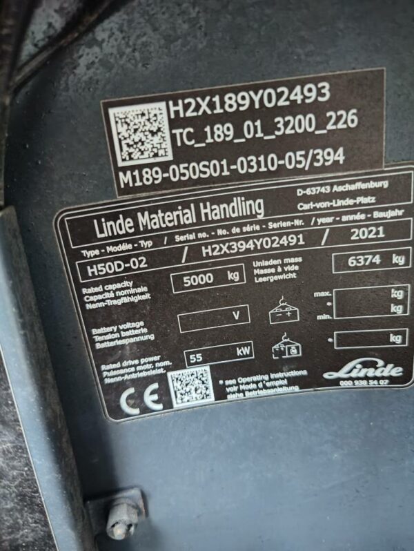 Linde H50D-02 - Image 14