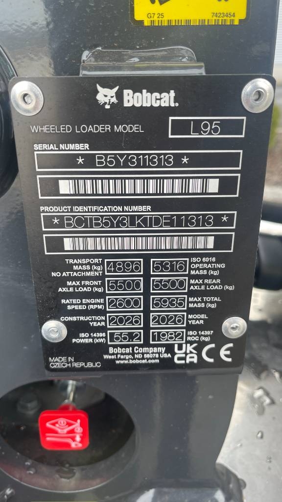 Bobcat L95 Pyöräkuormaaja - Image 17