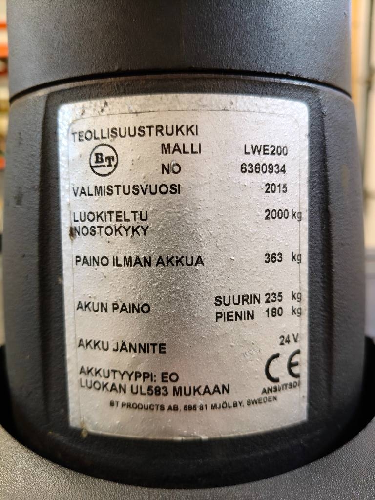 BT LWE200 Lavansiirtovaunu - Image 7