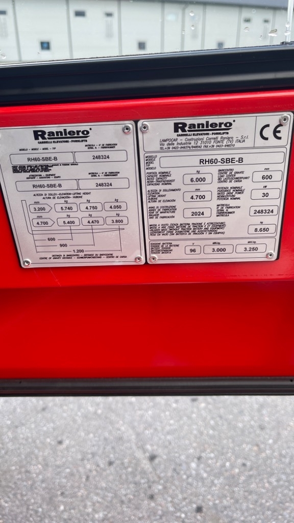 Raniero RH60-SBE Sähkötrukki - Image 15