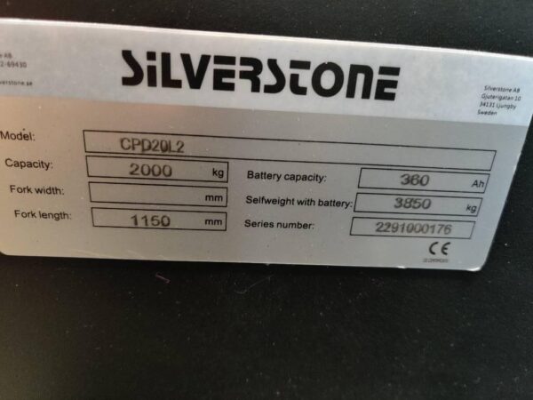 Silverstone CPD20L2 Sähkötrukki - Image 11