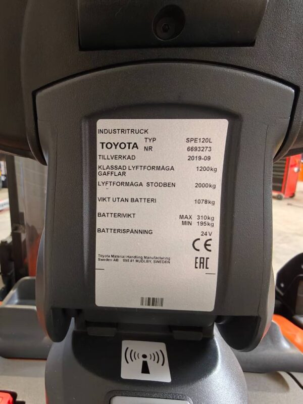 Toyota SPE120L pinoamisvaunu - Image 13
